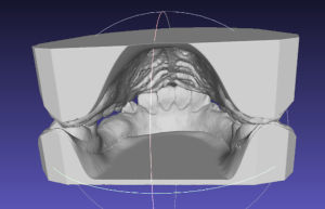 Modèle en taille américaine réalisé avec Model Generator