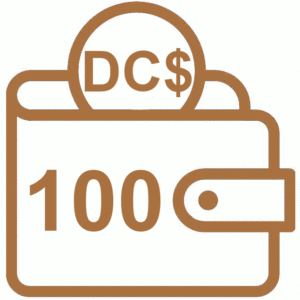 Pack 100 Dental Coins (DC$)